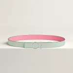 Flot belt buckle & Reversible leather strap 24 mm